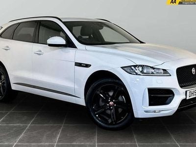 White Used 2019 Jaguar F-Pace R-Sport SUV | £18,495 (Good price)