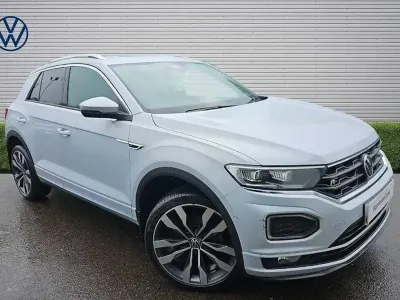 Used VW T-Roc R-line 150 HP (110 kW) 2021 Silver SUV
