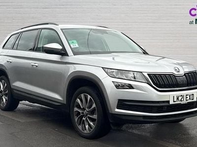 Silver Used 2021 Skoda Kodiaq SE Drive SUV | £18,490 (Fair price)