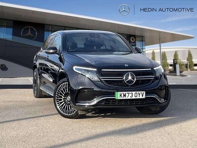 Used Mercedes EQC400 AMG Line Premium 300 kW (408 HP) 2023 Black SUV