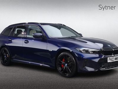 Blue Used 2023 BMW 330e M Sport Estate | £35,000 (Fair price)