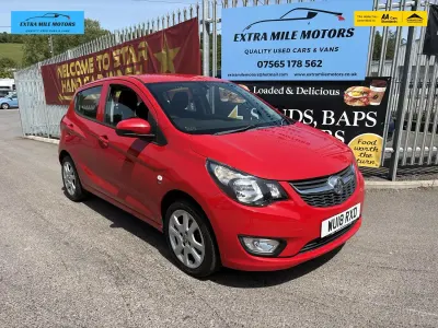 Used Vauxhall Viva 73 HP (53 kW) 2018 Red Hatchback
