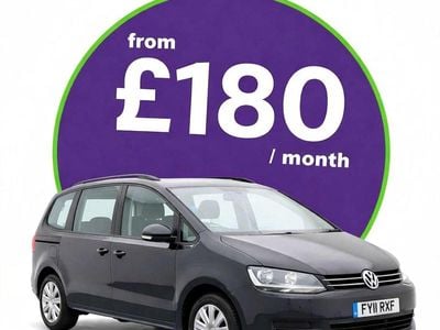 Used VW Sharan S 140 HP (102 kW) 2011 Black MPV