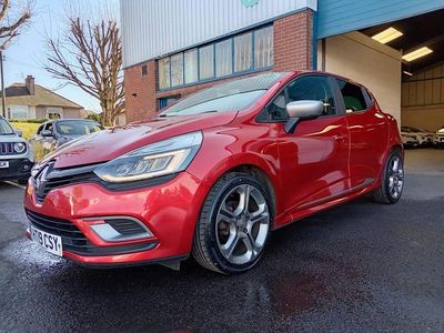 Used Renault Clio IV GT-Line 90 HP (66 kW) 2019 Red Hatchback