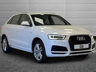 Used Audi Q3 S-Line 148 HP (108 kW) 2017 White SUV