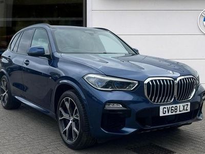 Used BMW X5 M Sport 261 HP (191 kW) 2018 Blue SUV
