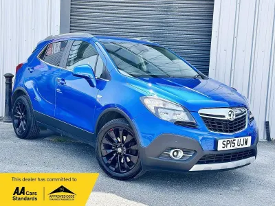 Used Vauxhall Mokka S 130 HP (95 kW) 2015 Blue SUV