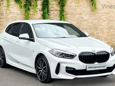 Used BMW 118 M Sport 136 HP (100 kW) 2023 White Hatchback