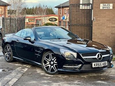 Used Mercedes SL400 AMG 333 HP (244 kW) 2015 Black Cabriolet