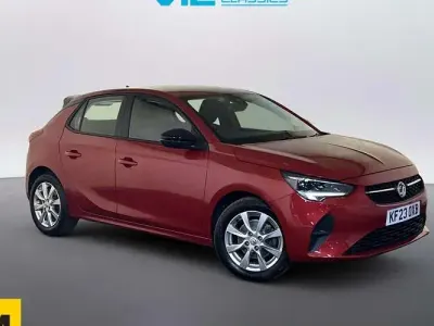 Used Vauxhall Corsa Design Edition 101 HP (74 kW) 2023 Red Hatchback