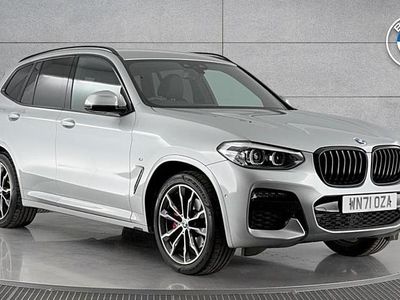 Silver Used 2021 BMW X3 M Sport SUV | £33,950 (Fair price)