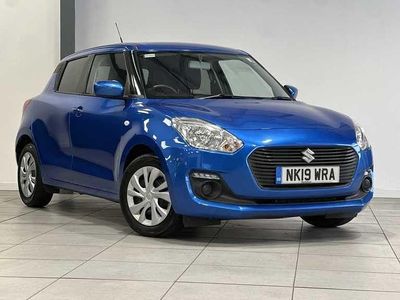 Used Suzuki Swift SZ3 90 HP (66 kW) 2019 Speedy blue metallic Hatchback