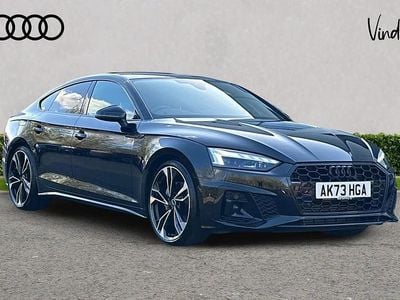 Used Audi A5 Sportback Black Edition 200 HP (147 kW) 2023 Black Hatchback