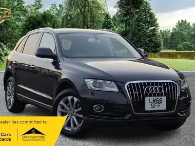 Used Audi Q5 S-line plus 230 HP (169 kW) 2016 Blue SUV