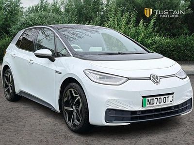 Used VW ID.3 Pro 150 kW (204 HP) 2020 White Hatchback