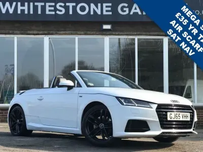 Used Audi TT S-Line 184 HP (135 kW) 2015 White Coupe