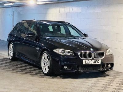 Black Used 2015 BMW 528 M Sport Estate | £10,989