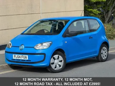 Używany VW up! take up! 2014 Niebieski Hatchback