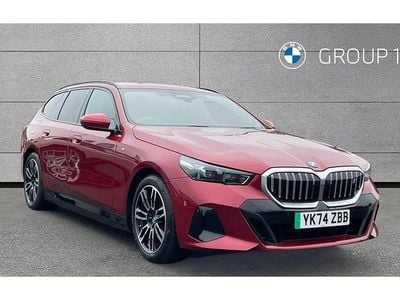 Used BMW i5 M Sport 250 kW (340 HP) 2025 Red Estate