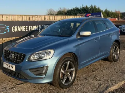 Used Volvo XC60 R-Design 181 HP (133 kW) 2015 Blue SUV