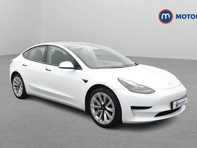 Used Tesla Model 3 Standard Range 180 kW (245 HP) 2021 White Sedan