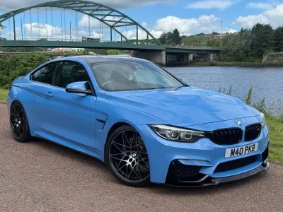 Used BMW M4 Competition Edition 450 HP (330 kW) 2017 Blue Coupe