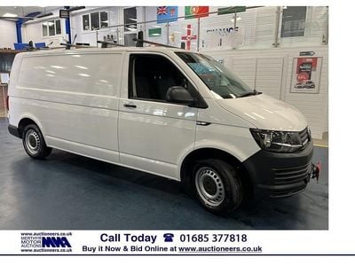Used VW T6 Startline 102 HP (75 kW) 2016 White Van