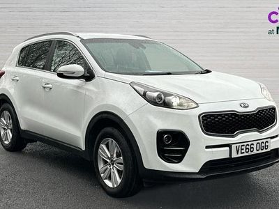 Used Kia Sportage 130 HP (95 kW) 2017 White SUV