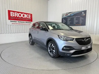 Used Vauxhall Grandland X Sport 130 HP (95 kW) 2019 Grey SUV