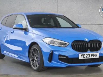 Used BMW 116 M Sport 114 HP (83 kW) 2023 Blue Hatchback