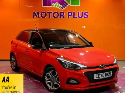 Used Hyundai i20 84 HP (61 kW) 2020 Red Hatchback