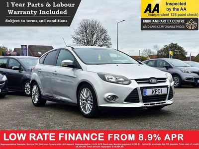 Silver Used 2011 Ford Focus Zetec Hatchback | £2,495 (Fair price)
