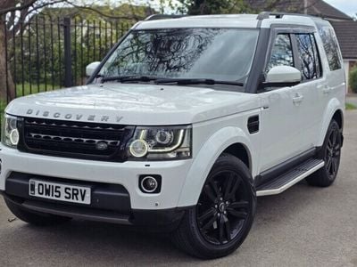 White Used 2015 Land Rover Discovery 4 HSE Luxury SUV | £14,990 (Fair price)