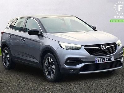 Used Vauxhall Grandland X Sport 131 HP (96 kW) 2019 Grey SUV