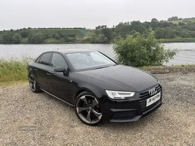 Used Audi A4 Black Edition 150 HP (110 kW) 2017 Black Sedan
