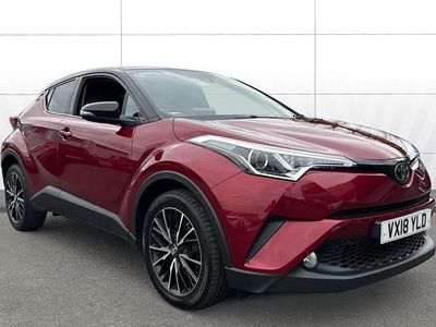 Used Toyota C-HR Edition 116 HP (85 kW) 2018 Red SUV