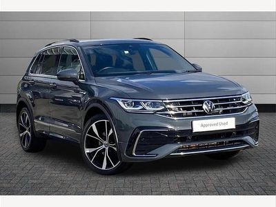 Used VW Tiguan R-line 150 HP (110 kW) 2022 Grey SUV