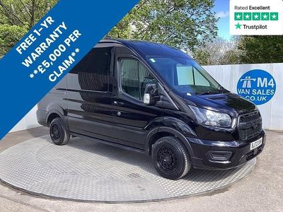 Usado Ford Transit 130 HP (95 kW) 2023 Preto Van