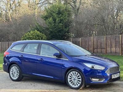 Blue Used 2017 Ford Focus Titanium X Estate | £10,990 (Good price)