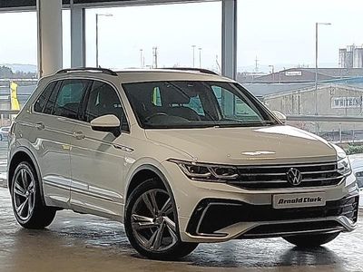 Used VW Tiguan R-line Edition 150 HP (110 kW) 2023 White SUV