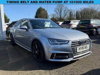 Used Audi A4 S-Line 150 HP (110 kW) 2016 Silver Sedan