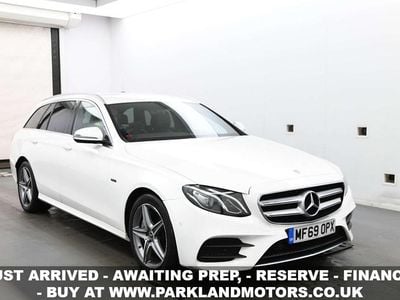 White Used 2020 Mercedes E300 AMG line Estate | £16,495 (Good price)