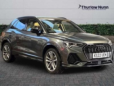 Used Audi Q3 Black Edition 150 HP (110 kW) 2022 Grey SUV