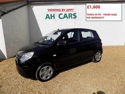 Used Kia Picanto 64 HP (47 kW) 2010 Black Hatchback