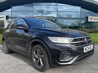 Usado VW T-Roc R-line 150 HP (110 kW) 2024 Preto SUV