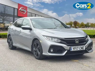 Used Honda Civic EX 129 HP (94 kW) 2017 Silver Hatchback