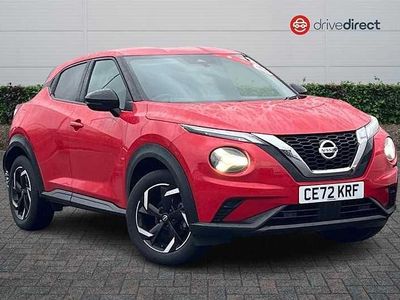 Red Used 2022 Nissan Juke N-Connecta SUV | £13,829 (Fair price)
