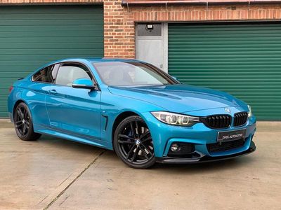 Blue Used 2018 BMW 420 M Sport Coupe | £11,495 (Fair price)