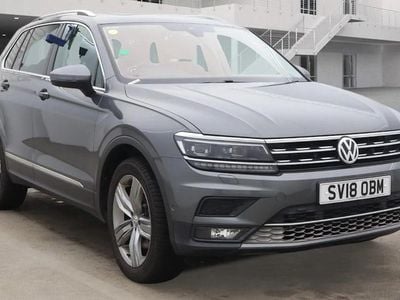 Used VW Tiguan SEL 180 HP (132 kW) 2018 Grey SUV
