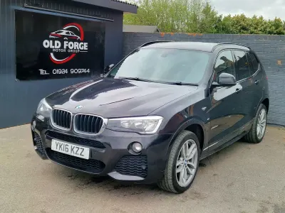 Used BMW X3 M Sport 190 HP (139 kW) 2016 Black SUV